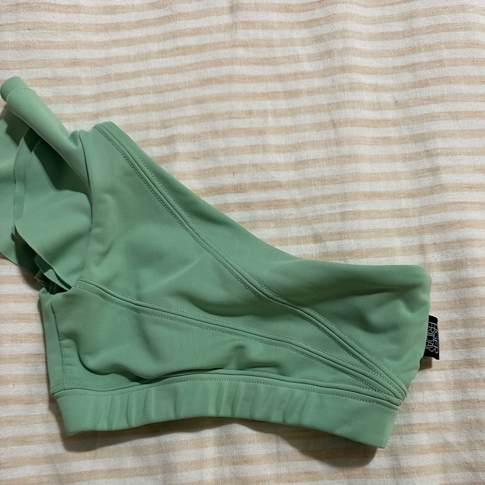 Tiger Friday Southern Belle Crop Top- Seafoam